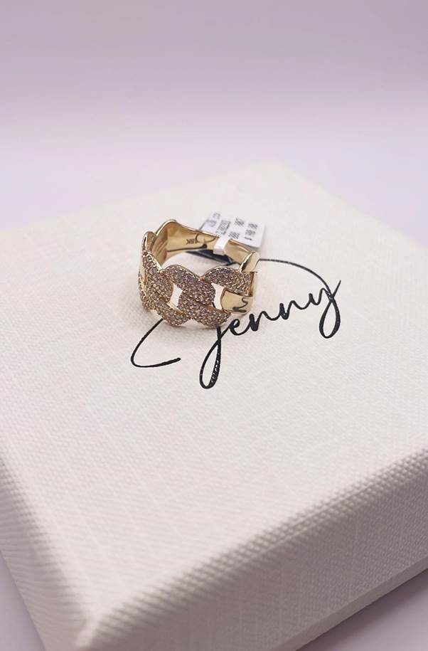 Ring 18k Crystals