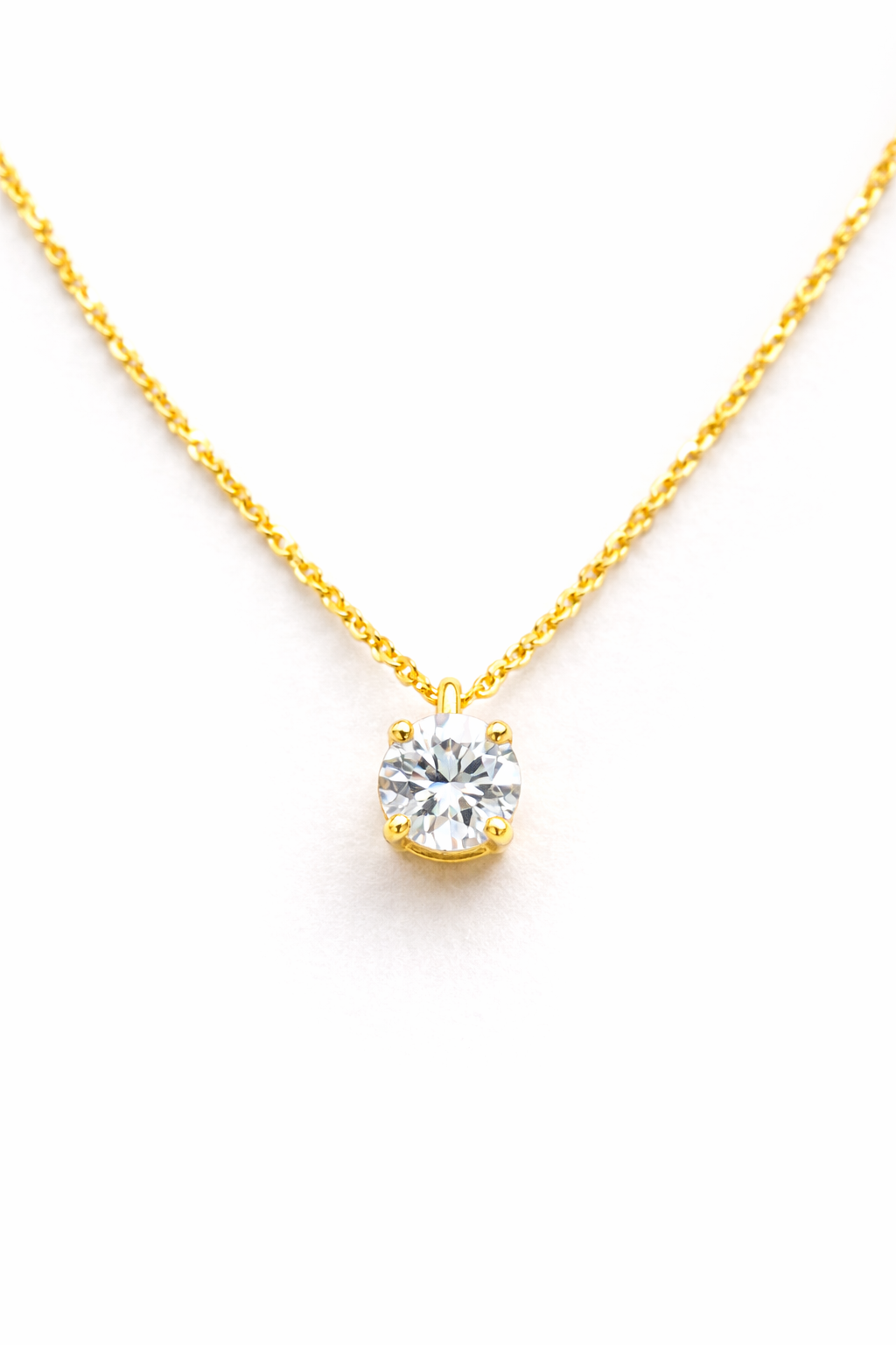 18k Luna Bloom Pendant Necklace
