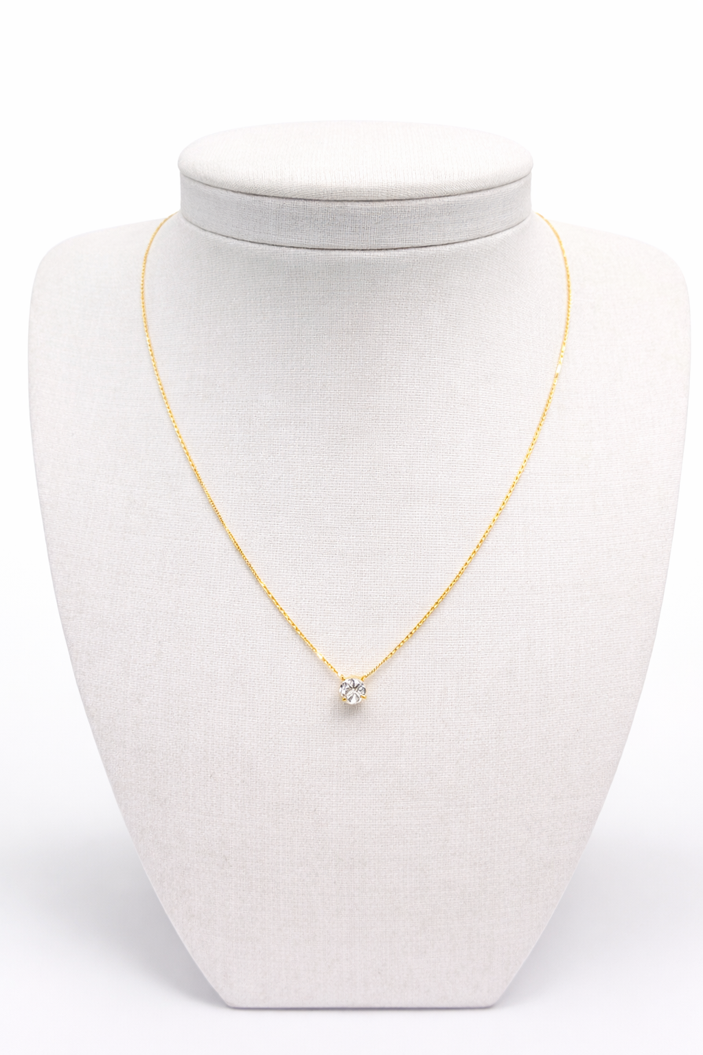 18k Luna Bloom Pendant Necklace